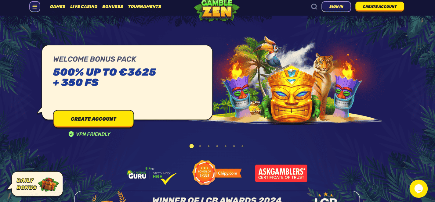 Gamblezen Casino Not On Gamstop