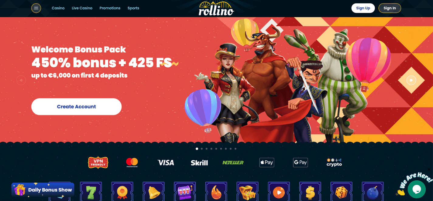 Rollino Casino non Gamstop